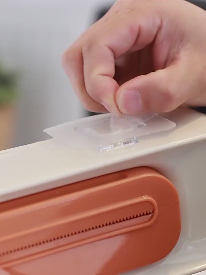 Three-in-one Plastic Wrap Cutter Garbage Bag